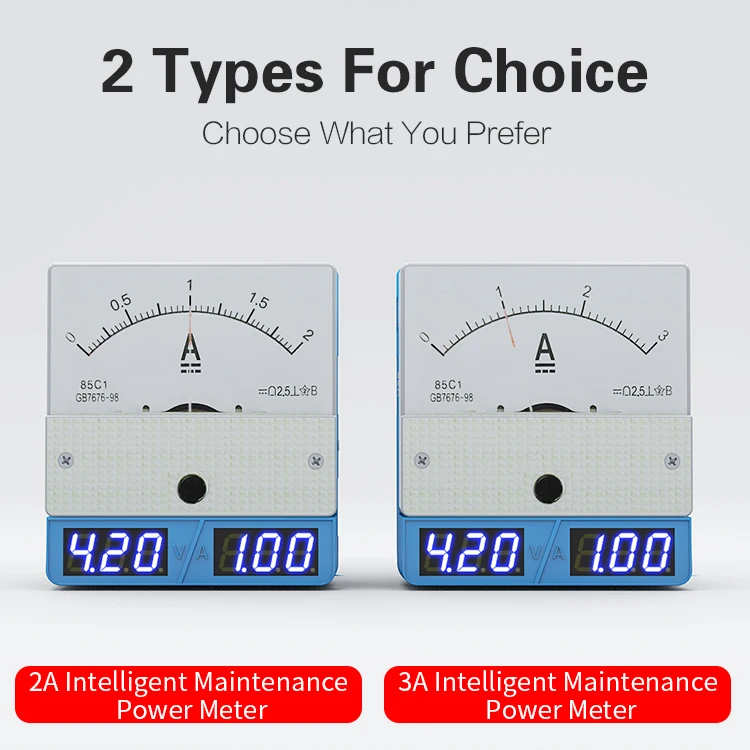 Умный Амперметр JC Power-EP01 стабилизирующий измеритель мощности с защитой от