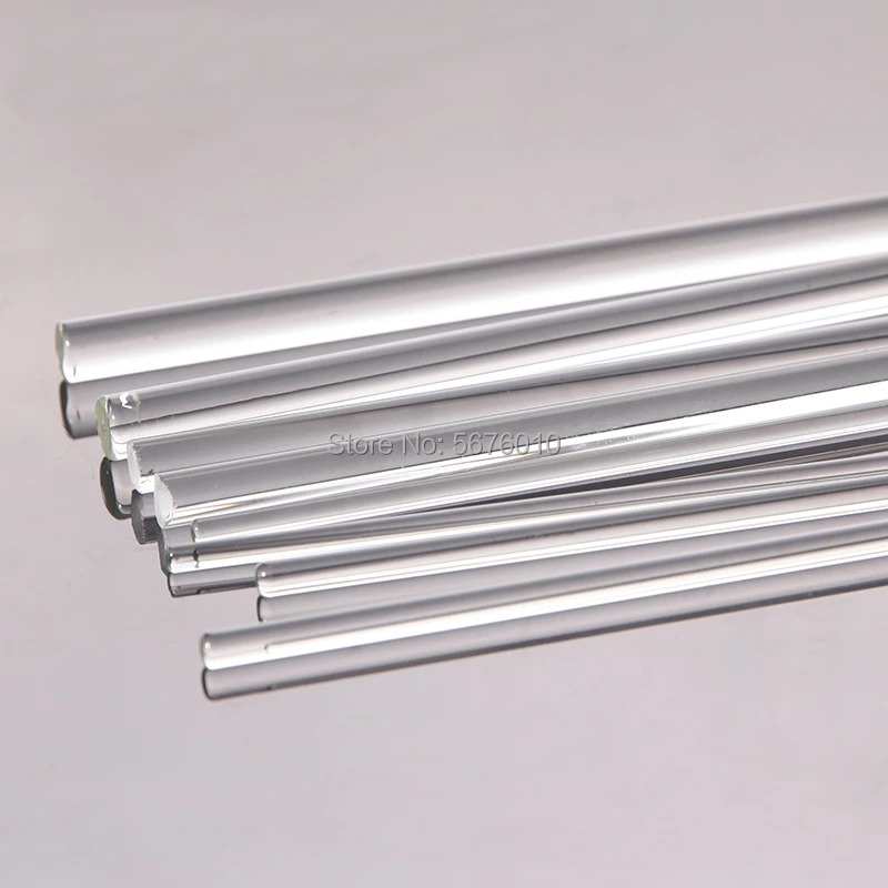 Палочка стеклянная прозрачная для перемешивания 10/5 шт. | Канцтовары офиса и дома