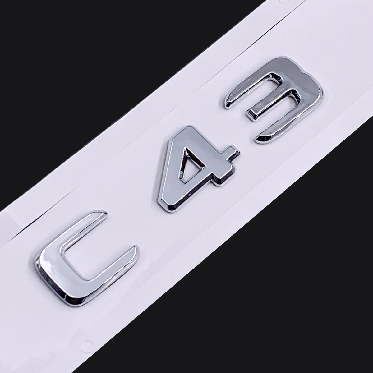 Оригинальный размер 1:1 автомобильная наклейка на задний хвост эмблема буквы