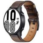 Ремешок кожаный для samsung Galaxy watch 342  46 мм, браслет для huawei gt 2-e-pro, 22 мм