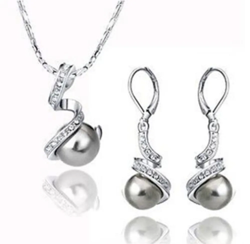 Бесплатная доставка оптовая цена + пресноводный жемчуг с кристаллами ожерелье и