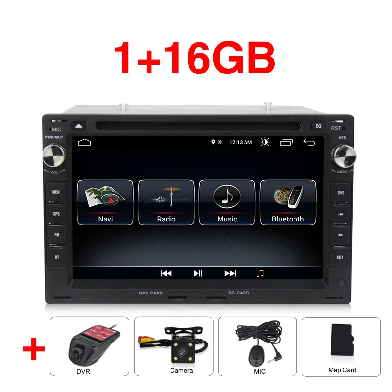 Android 8,0 автомобильный dvd-плеер радио аудио для VW Volkswagen PASSAT Golf4 T4 Passat B5 Sharan CHICO с gps Navi RDS - Цвет: Car dvd camera DVR