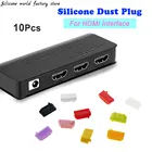 Силиконовая крышка для телефона с защитой от пыли, 10 шт.