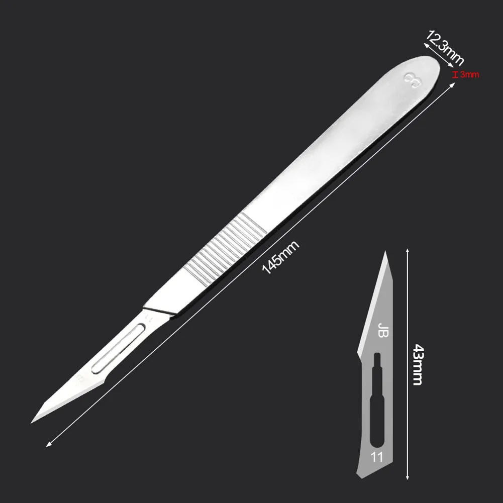 11 шт. #23 # скальпель лезвия Ножи медицинская ручная работа ножи гравировка резьба