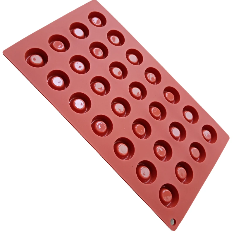 Силиконовая форма для мини-пончиков с антипригарным покрытием