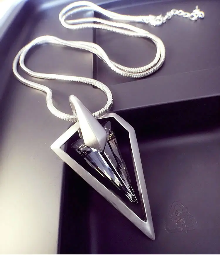 2021 Новое ожерелье макси из австрийского хрусталя ангела хранителя оптовая