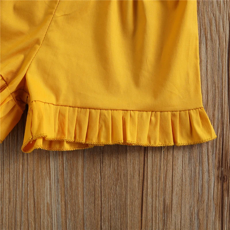 

0-24M Newborn Baby Girls 2Pcs Summer Outfit Clothes Set Polka Dot Button Sleeveless Tops Solid Color Shorts Kids Girl