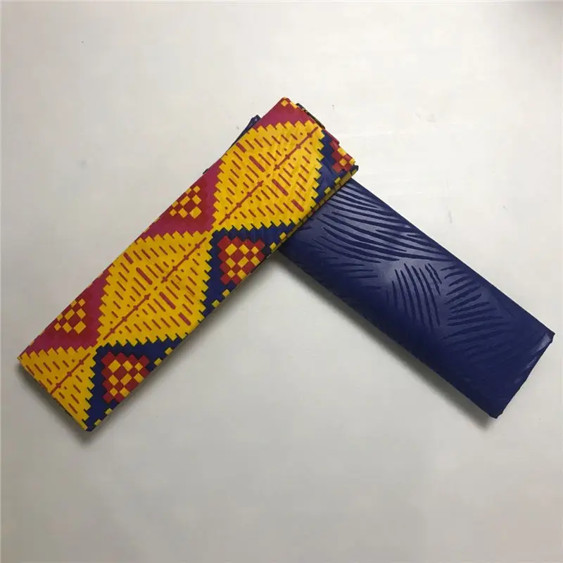 28 4 ярда полиэстер Анкара восковая ткань тиснение Chitenge Ghana Kente печатная восковая ткань Африканская Kitenge принт восковая ткань AW30 - Цвет: 28