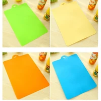 new 21 532 5cm cutting board kitchen cooking tools flexible pp plastic non slip hang hole food slice cut chopping block