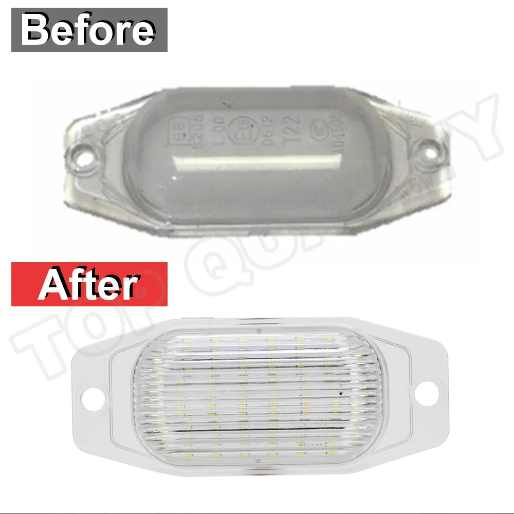 2 шт. светильник белые светодиодные лампы для номерного знака Lexus LX450 1996-1998 Toyota Land
