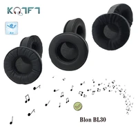 kqtft protein skin velvet replacement earpads for blon bl30%c2%a0headphones ear pads parts earmuff cover cushion cups