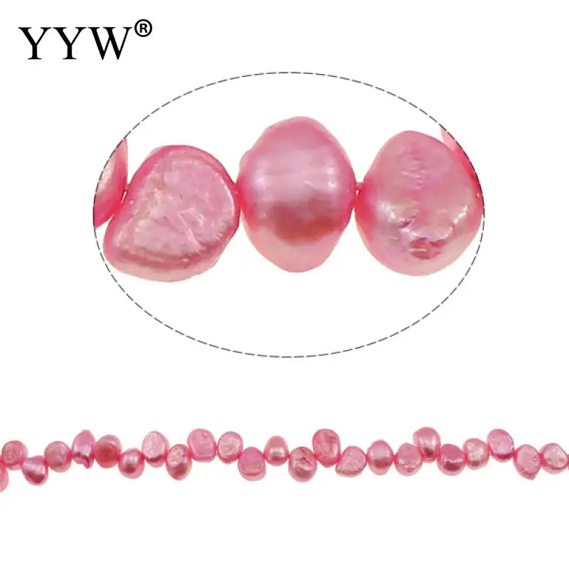 8-9 мм натуральный жемчуг культивированный барокко пресноводные жемчужные бусы