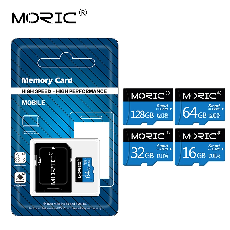 Карта памяти Micro SD Moric класс 10 4 ГБ 8 16 32 64 128 256 | Компьютеры и офис