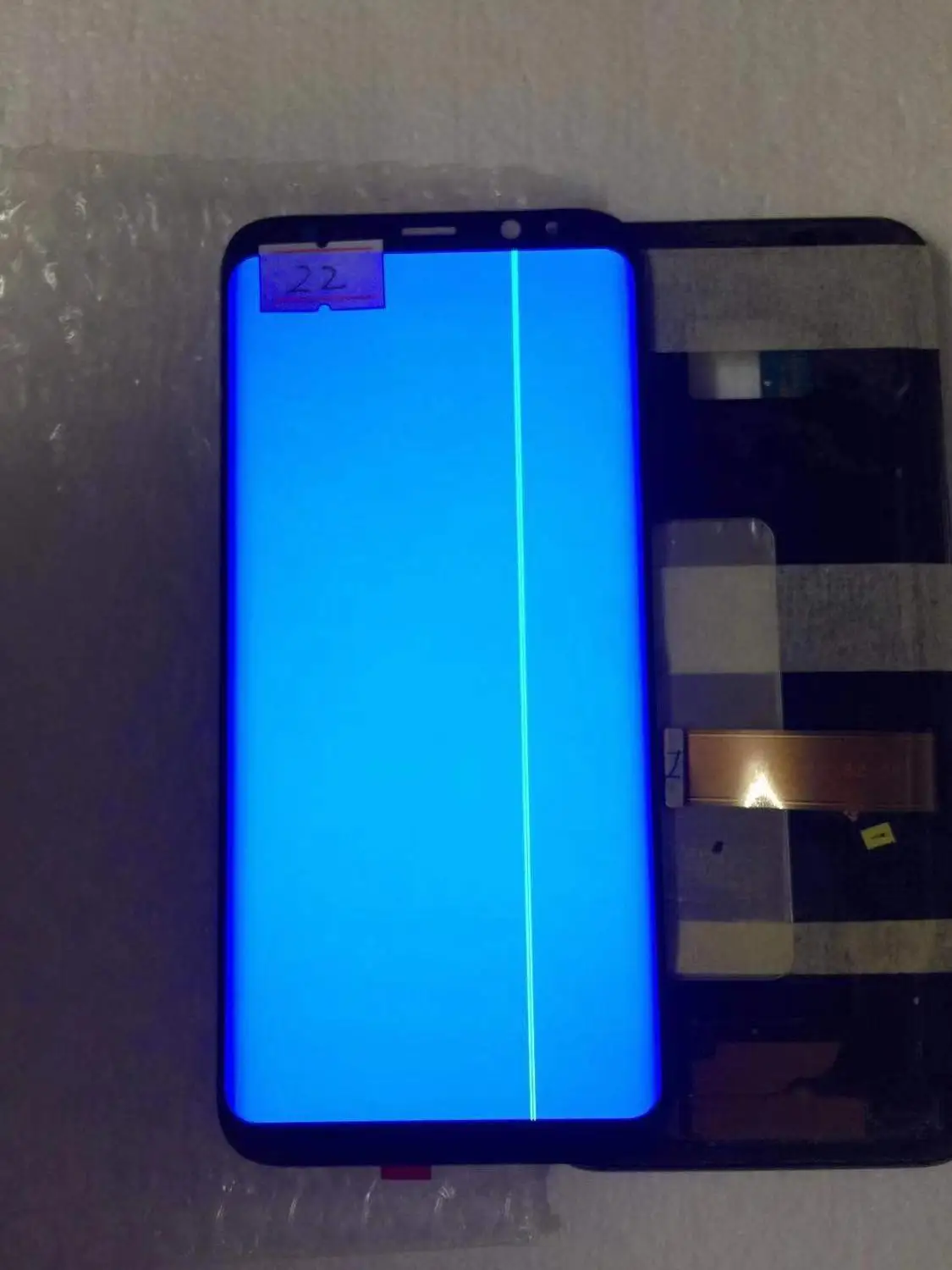 NO.22 AMOLED с линией для samsung Galaxy S8 PLUS G955A G955U G955F ЖК-дисплей кодирующий преобразователь сенсорного экрана в сборе - Цвет: NO.22
