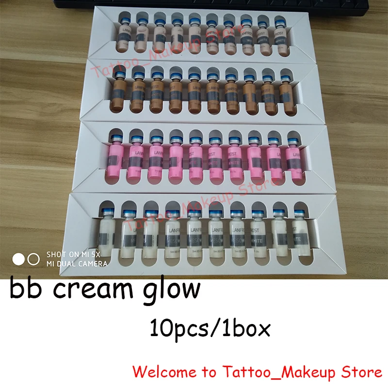 5 мл корейский месо белый bb крем свечение ампулы стартовый набор сыворотка daliy