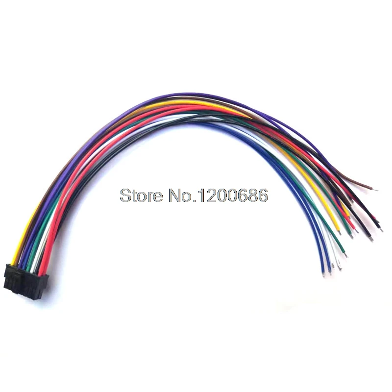 1 5 м 150 см 14PIN 20AWG защитная втулка для кабеля Micro Fit 3 0 43025 2x7pin 0430251400 14 pin Molex 2 * 7pin p жгут