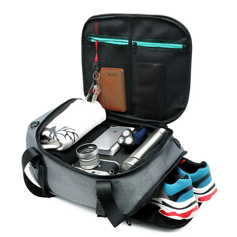 New Dry and Wet Separation Travel Bag Portable Sports Shoulder Messenger Bag Fashion Multi-function Luggage Bag
