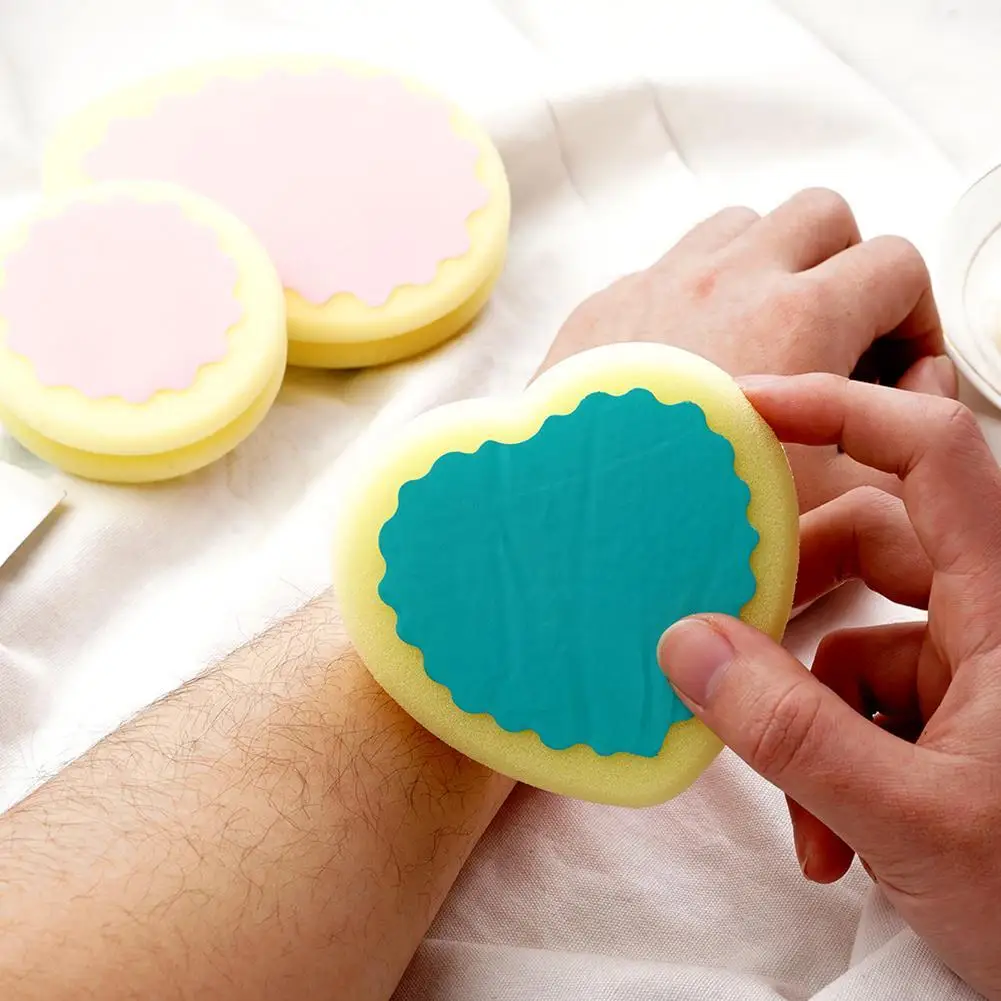 

New 1 Pc Shaving Foam Hair Removal Depilation Sponge Pad Remove Hair Remover Beauty Tool Shave Bubbles
