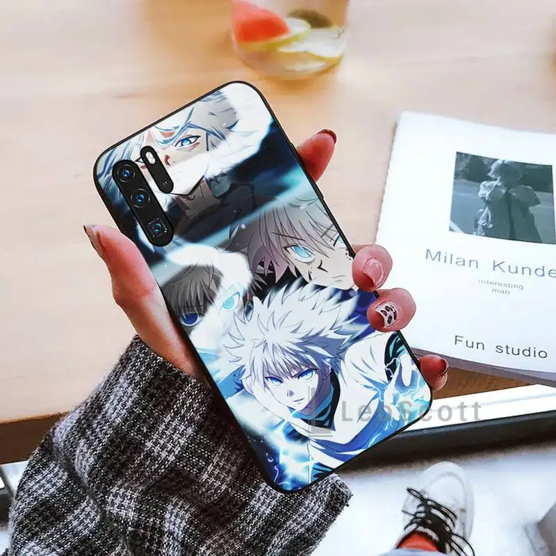 

Anime Hunter X Hunter Phone Case black For Huawei honor Mate mate P 10 9X 10i 20 30 40 y7 lite pro p smart 2019
