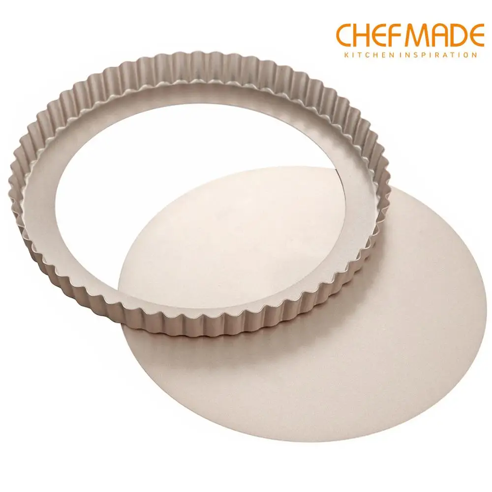 Форма для пирога CHEFMADE 9 5 дюйма со съемным дном антипригарная круглая форма кекса