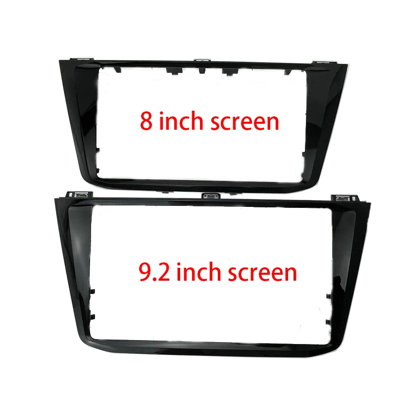 8 дюймовая или 3 5 глянцевая черная CD панель отделка MIB Piano магнитола декоративная