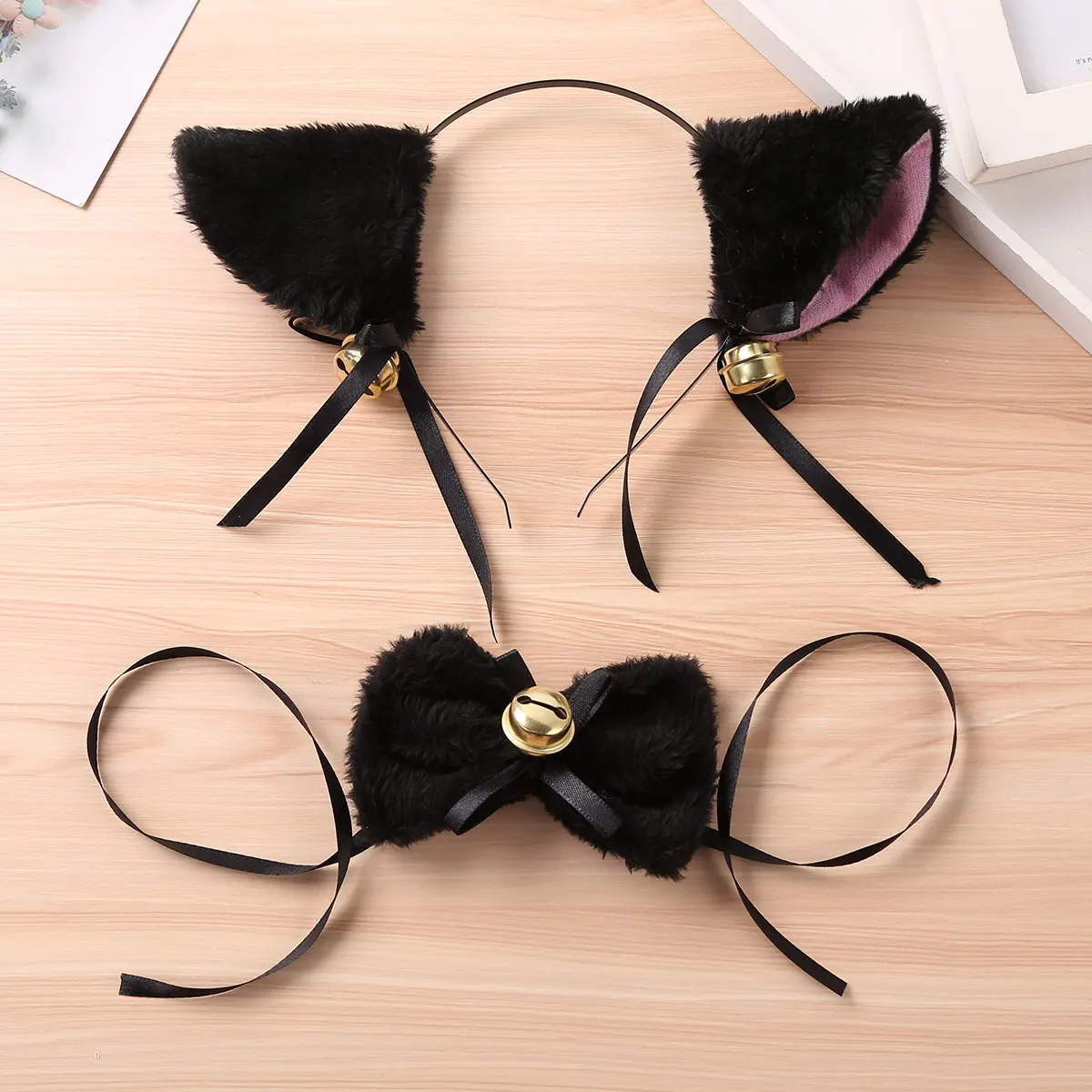 Милые животные кошка горничная ролевая игра флирт ведомый БДСМ инструмент для