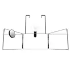 Тройное зеркало для ванной комнаты, тройного сложения, тройного сложения