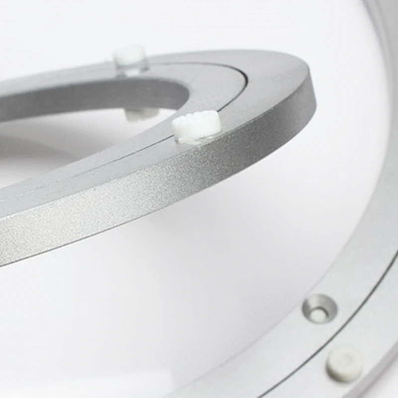 Алюминиевый поворотный стол Дисплей стеллаж для выставки товаров Plat Стекло