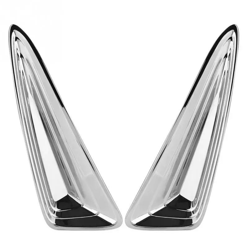 2 шт. автомобильные чехлы для противотуманных фар Хромированная передняя