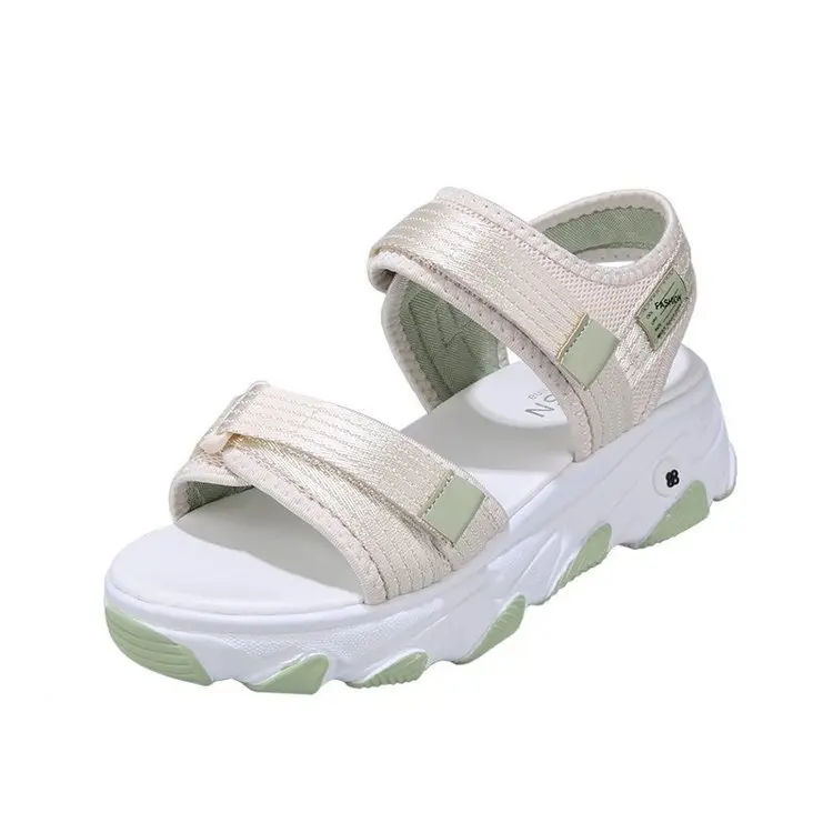 

Fashion Womens Sandals Platform Flat Shoes Bohemian Ladies Sandal Sneakers Summer Breathable Casual Beach Shoe Woman