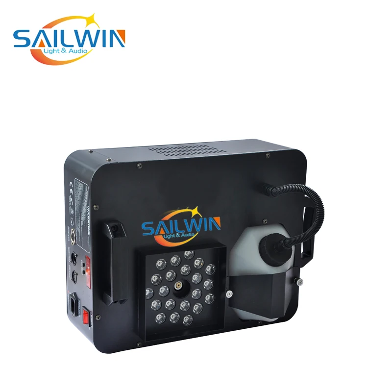 21*3W RGB флуоресцентная машина для сцены цветная дымка свадебных эффектов лампа