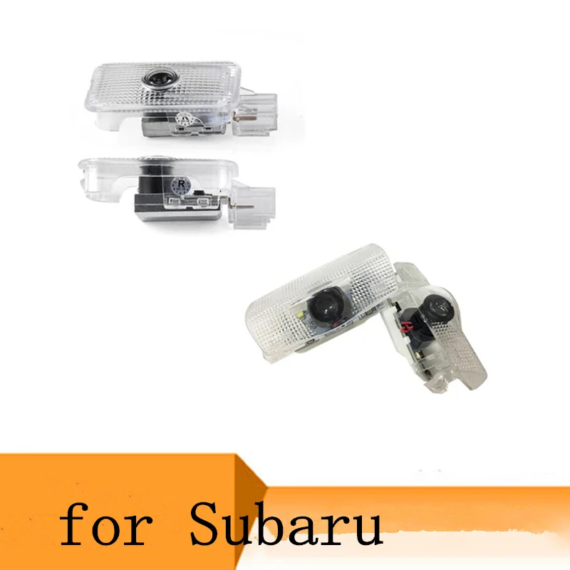 

LED Welcome Lamp Auto Emblem Logo Laser Projector Ghost Light Car Door Ambient Luces for Subaru FORESTER OUTBACK XV LEGACY IMPR