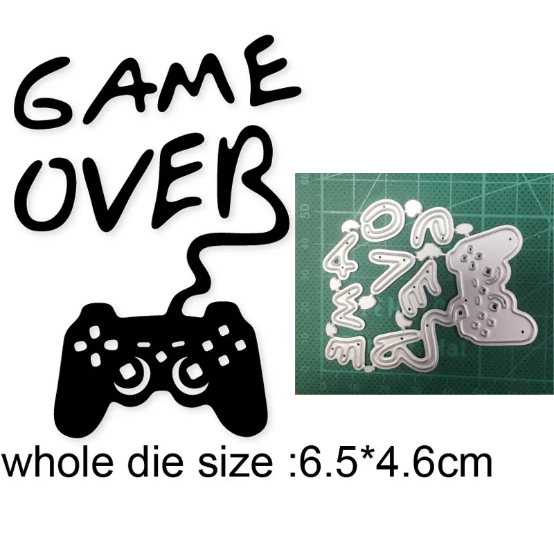 2021 пресс-формы контроллер видеоигры металлические штампы трафареты для сделай