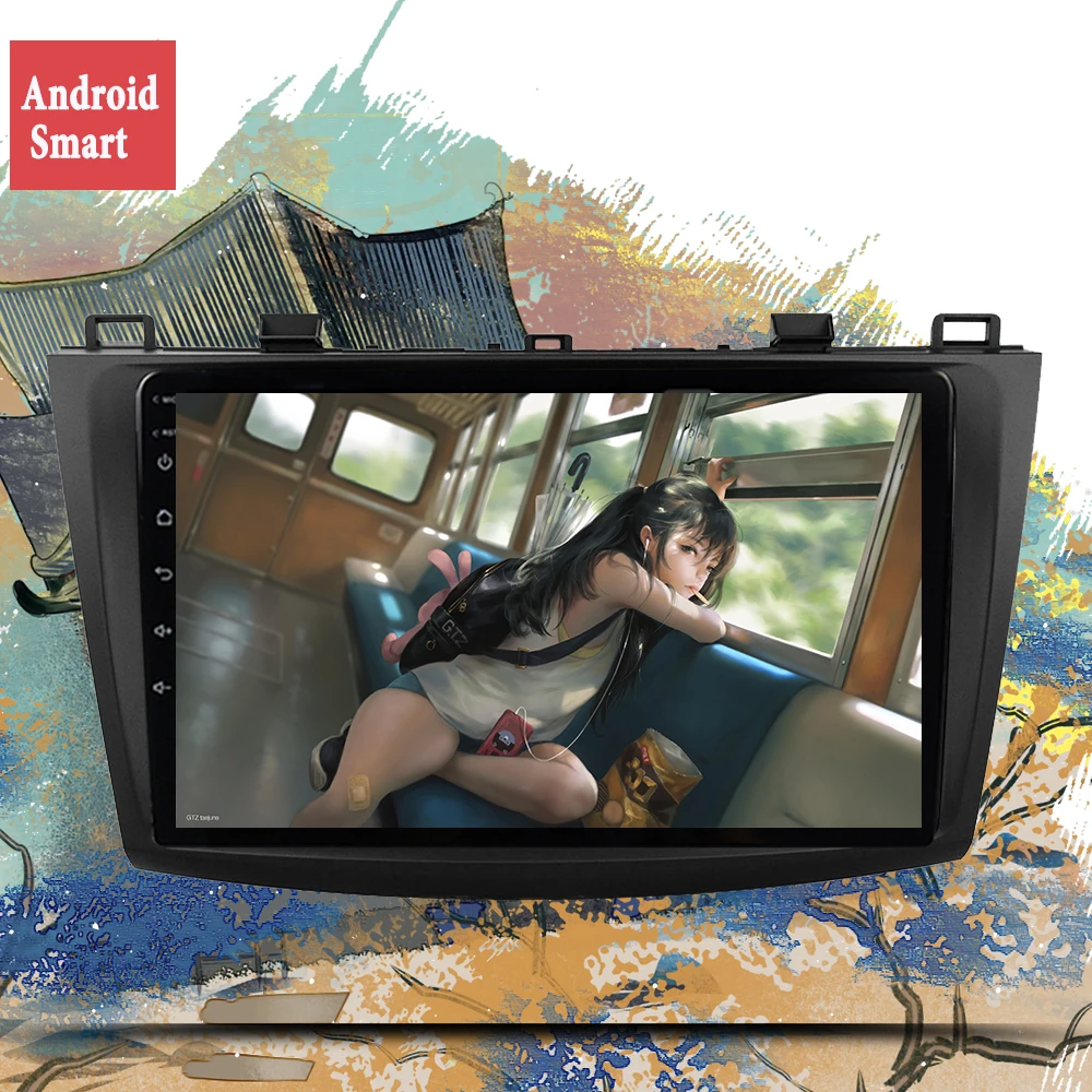 Для Mazda 3 2010-2013 maxx axela Android 13 Автомобильный DVD GPS Радио Стерео 8G 256G WIFI 3/4G