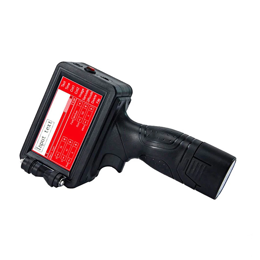 Промышленный Портативный Умный струйный принтер 600 точек/дюйм штрих код qr для