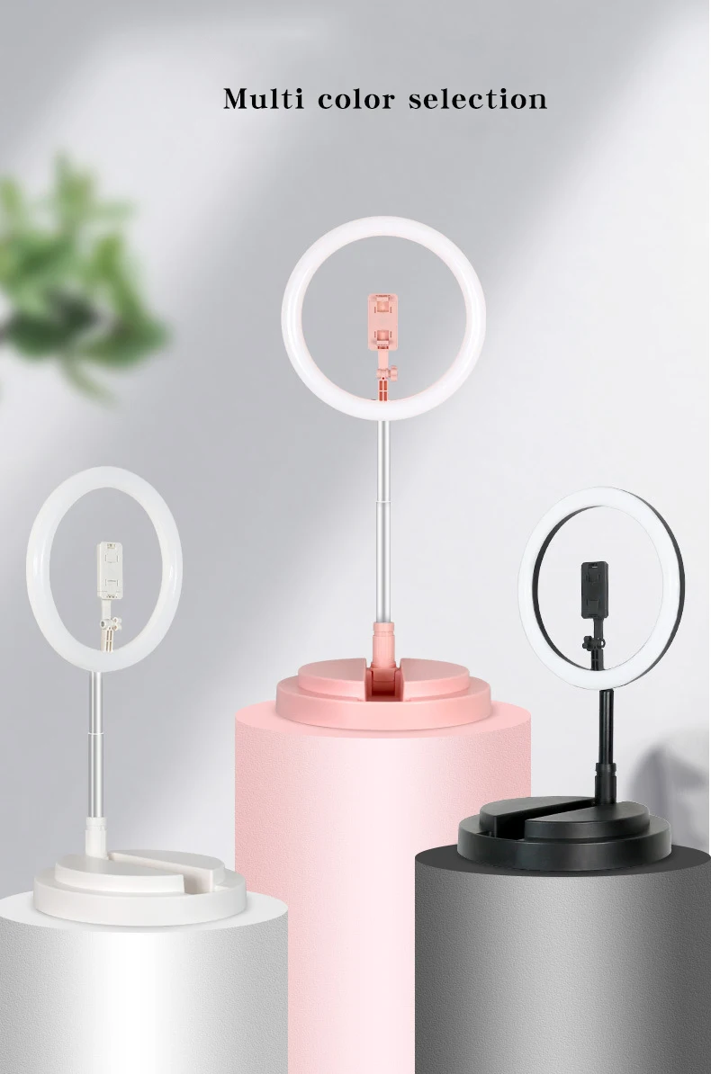 Лидер продаж мини кольцевой светильник 12-дюймовый светодиодный для фотосъемки