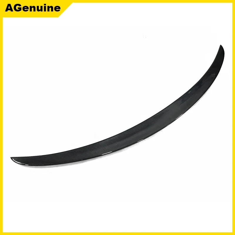 AG P высокая полировка задний багажник для губ из настоящего углеродного волокна