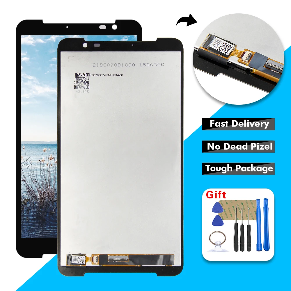 7 0 &quotЖК дисплей Дисплей для Acer Iconia Talk S A1 724 ЖК сенсорный Экран цифровой