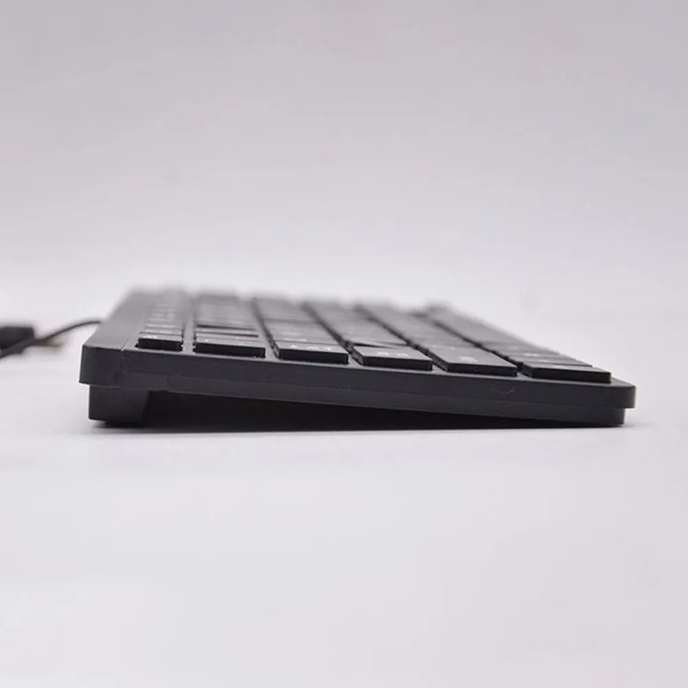 78 клавиш компактные аксессуары с USB подключением ультратонкая мультимедийная портативная металлическая отделка тонкая Замена мини клавиатура для портативных ПК