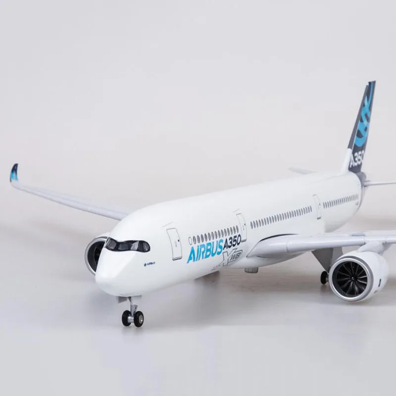 47 см 1/142 масштаб самолет Airbus A350 прототип XWB авиакомпания Модель W светильник и колеса литья под давлением пластиковая Смола самолет для сбора
