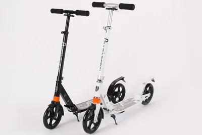 Двухколесный гироскутер для взрослых амортизирующий скутер складной Складной