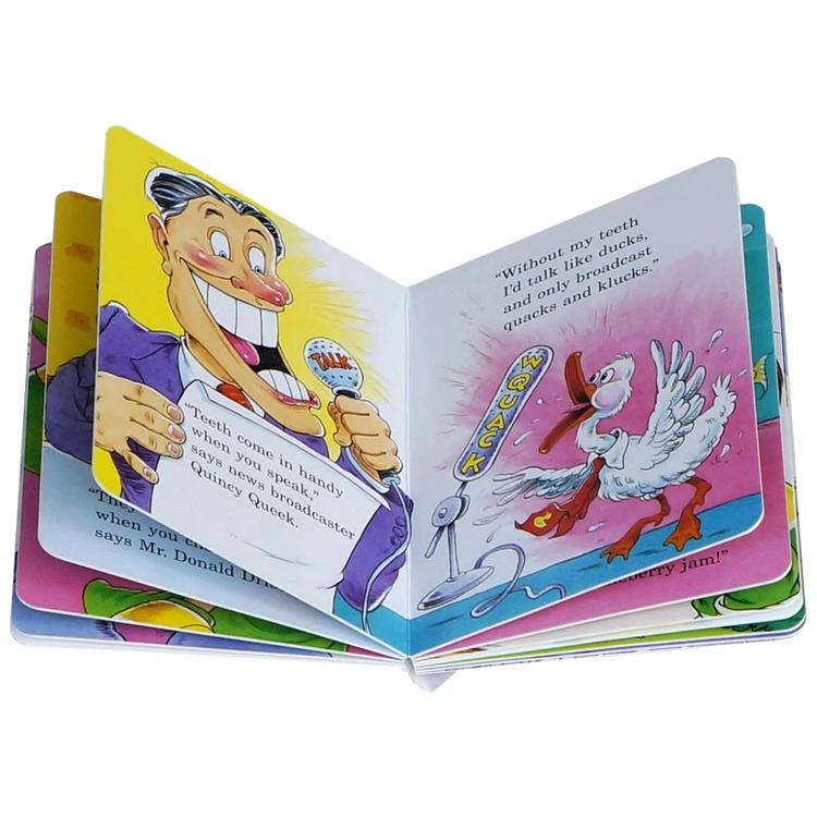 Dr Seuss серия The Tooth Book Детские картонные книги на английском языке для детей