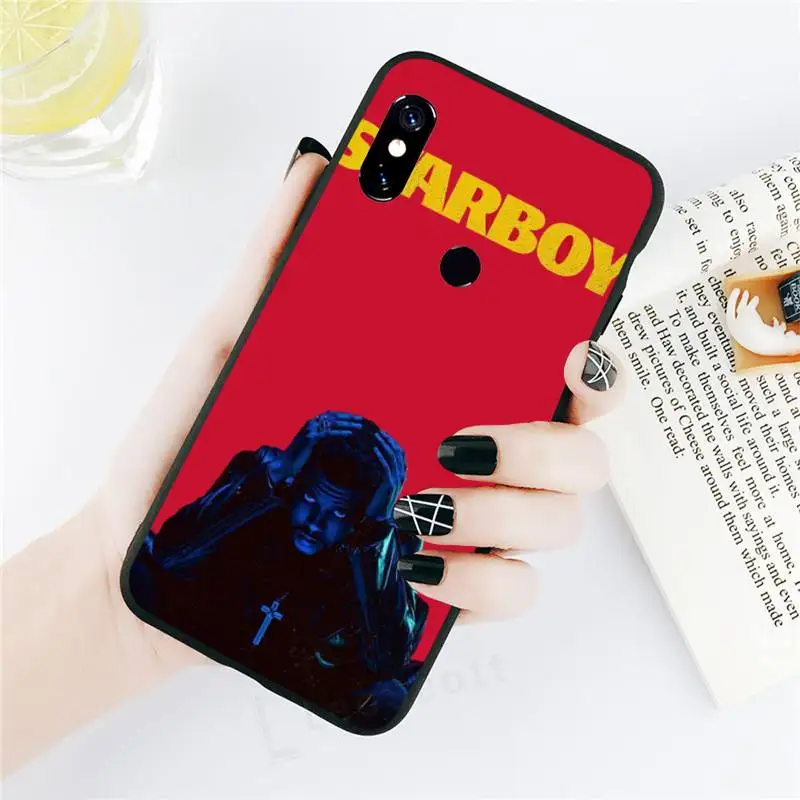 

The Weeknd Starboy Pop rapper Phone Case For Xiaomi Redmi note 7 8 9 t k30 max3 9 s 10 pro lite