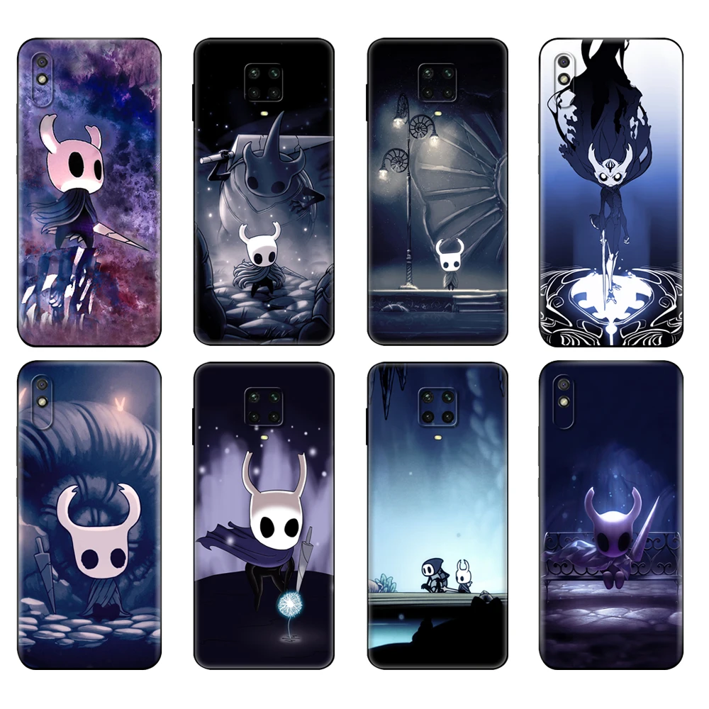 Черный чехол из ТПУ для Xiaomi Redmi 7A 8 8A 9 9A 9C, чехол для Redmi Note 8T 8 Pro T Note 9 9S 9 Pro, чехол с полым рыцарем