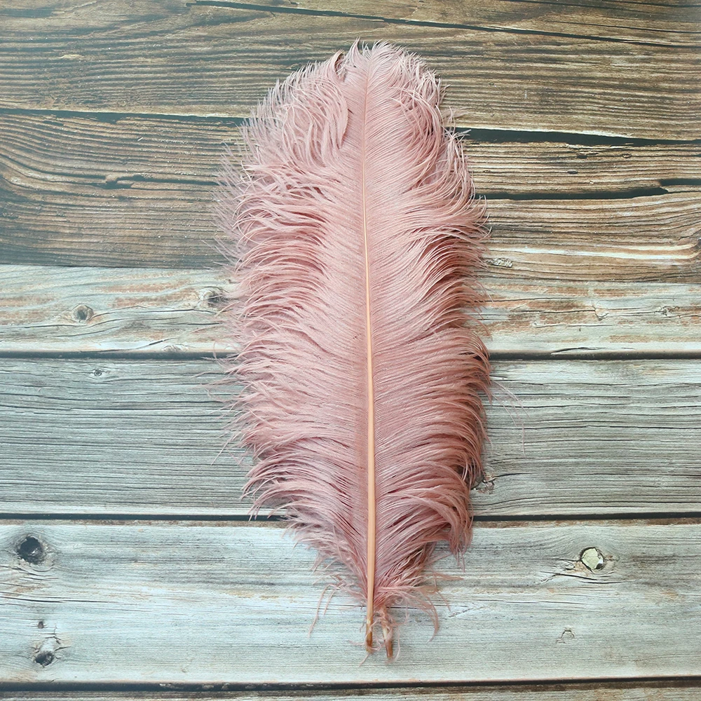Пушистые страусиные перья 65 70 см/26 28 дюймов разноцветные для свадебной вечеринки