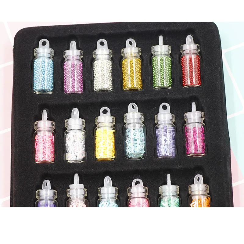 1 Набор 24 цвета флеш накопитель флэш памяти блестки алмазы блестками материал