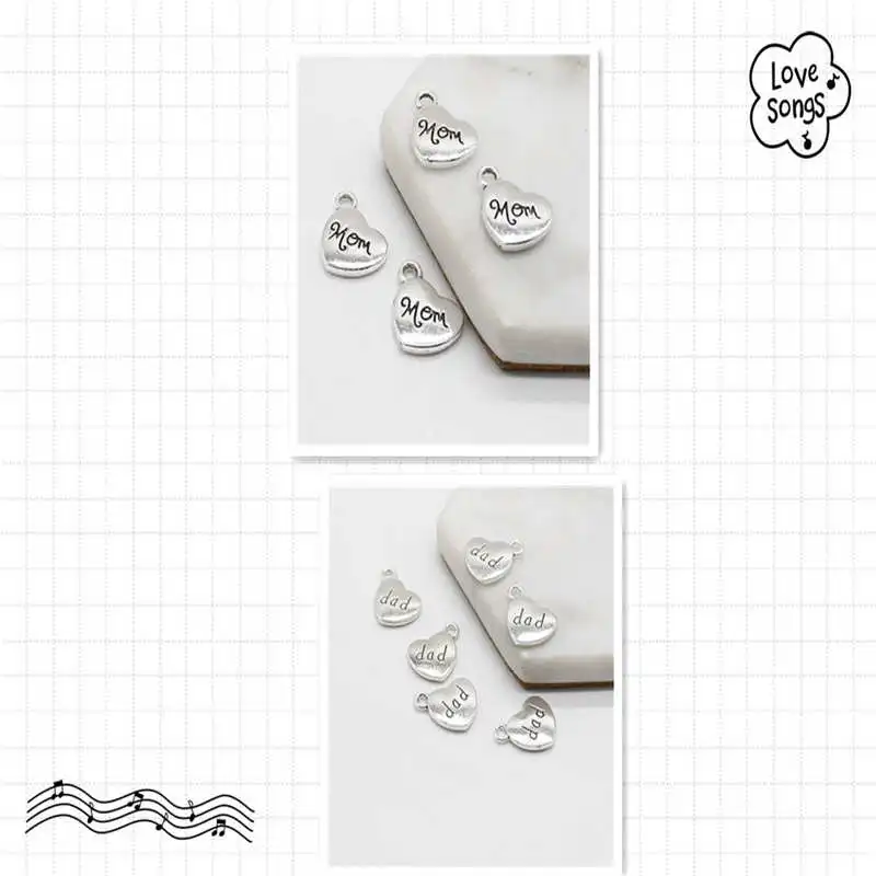 8 дюймов, старинная серебряная посуда, милые сердца с Антигуа, мандариком, колготки, знакомые, колготки, воротник для отдыха, сделай сам