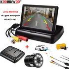 Камера Koorinwoo Multifuntion, автомобильный Стайлинг, беспроводной складной экран, автомобильный монитор, камера заднего вида светильник Система помощи при парковке