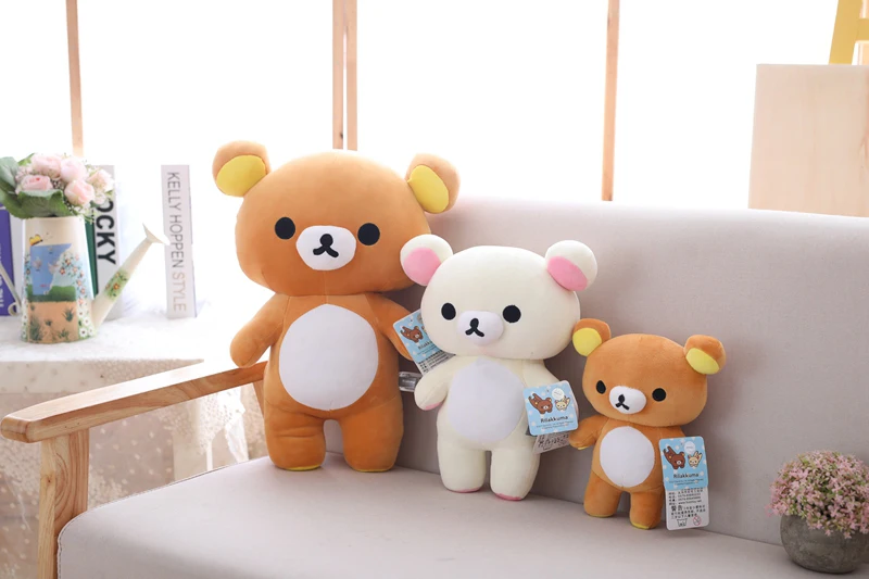 Rilakkuma плюшевые игрушки милые маленькие животные мягкий медведь диван подушка комната украшения подарок на день рождения подходит для детей