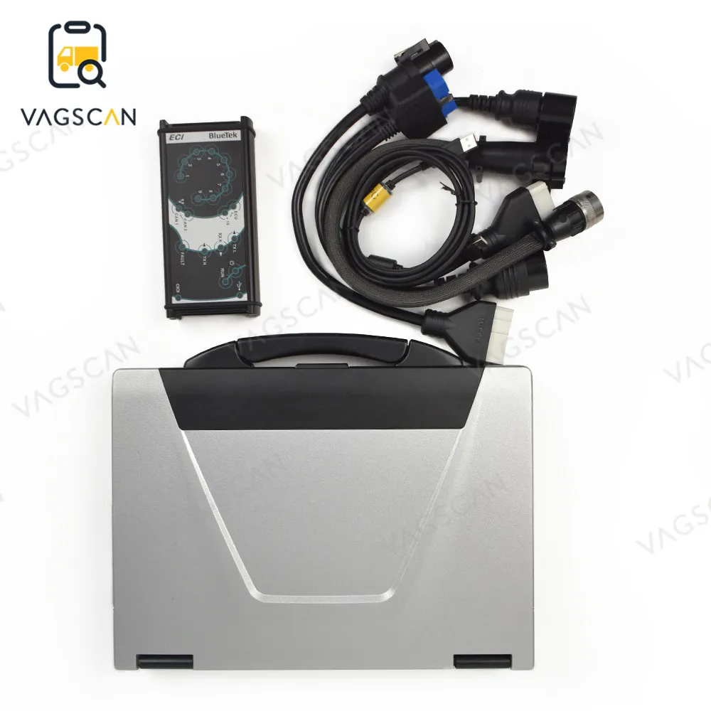 

Truck Diagnostic Scanner for IVECO ELTRAC EASY with Eltrac 13.1 version Module IVECO ECI with CF52 Laptop